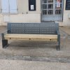 Les nouveaux bancs de la commune