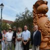 Inauguration de la sculpture